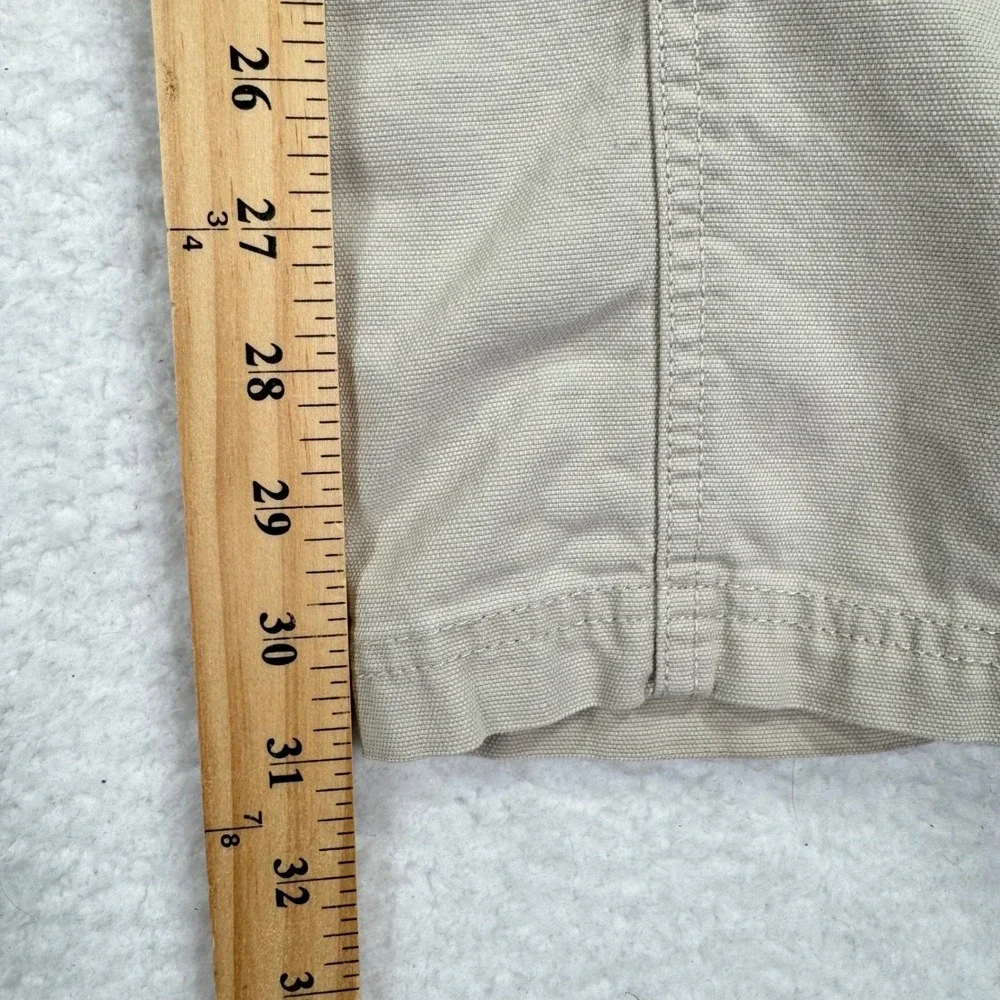 Columbia Pants Mens Cotton Casual Pants 42 x 32(31) Beige Comfort Canvas‎